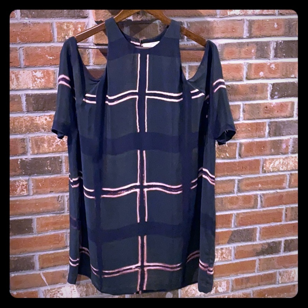Laura Siegel Silk Hand Painted Mini Dress